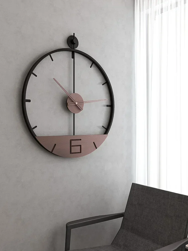 2022 Nordic Simple Modern Wall Clock Home Decor Living Room Decoration Large Design Clocks My Melody Garden