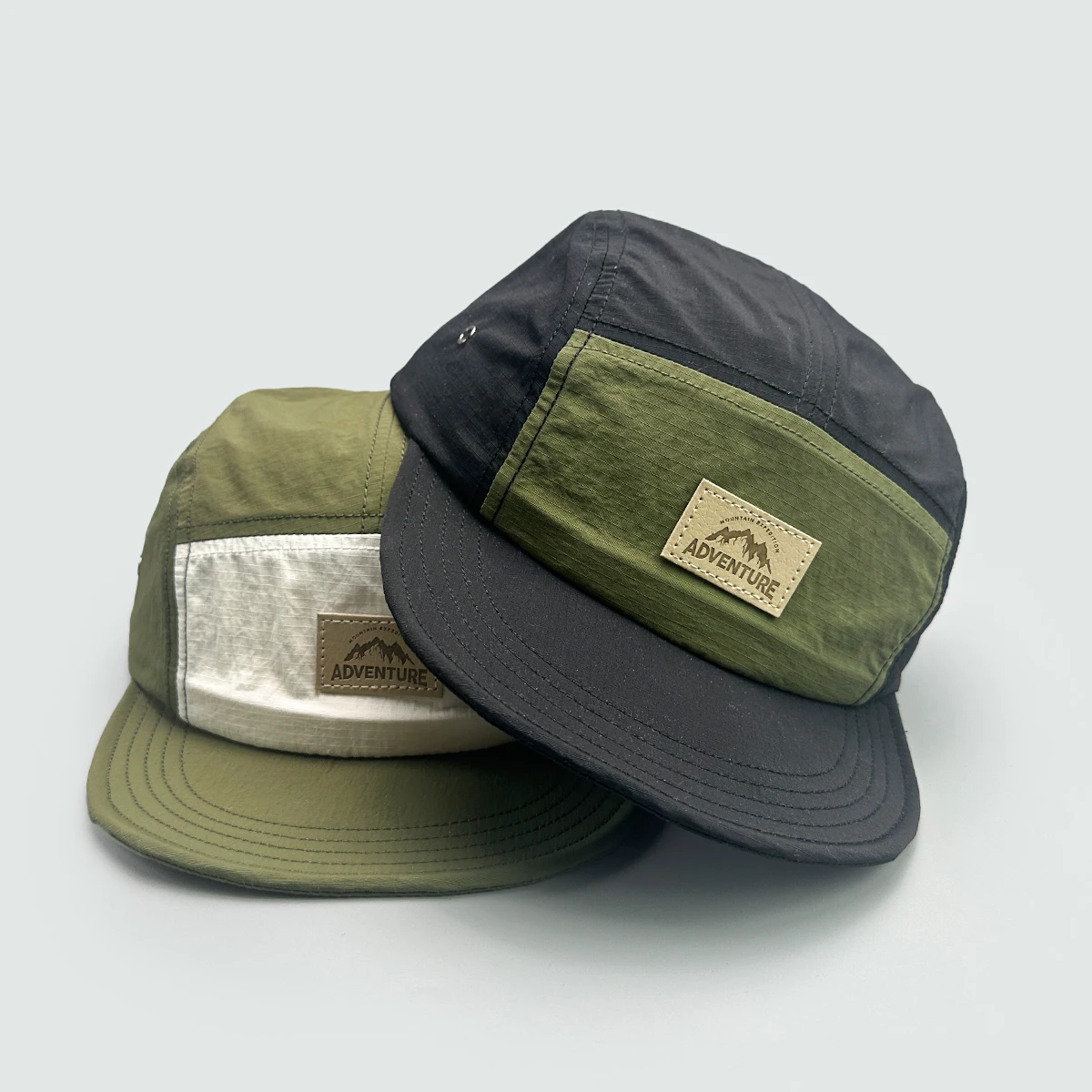 Gorras de Béisbol Unisex de Secado Rápido para Exteriores con Letras, Versátiles, de Ala Corta, a la Moda, con Protección Solar, Bloques de Color, Transpirables y con Visera