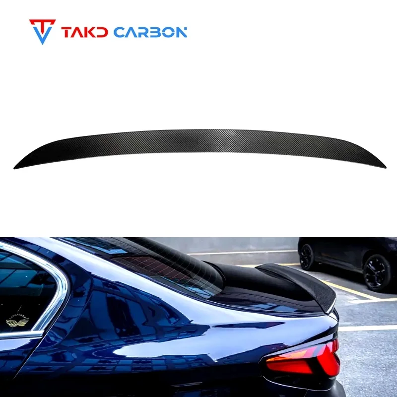 

G30 Large-MP Style Carbon Fiber Car Rear Boot Spoilers for bmws 5 Series G30 G38 2012-2017 Rear Trunk Spoiler