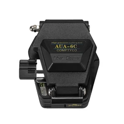 COMPTYCO AUA-6C High Precision Fiber Cleaver FTTH Cold connection Hot melt Optical Fiber Cable Cutting Knife Tools 16 Face Blade
