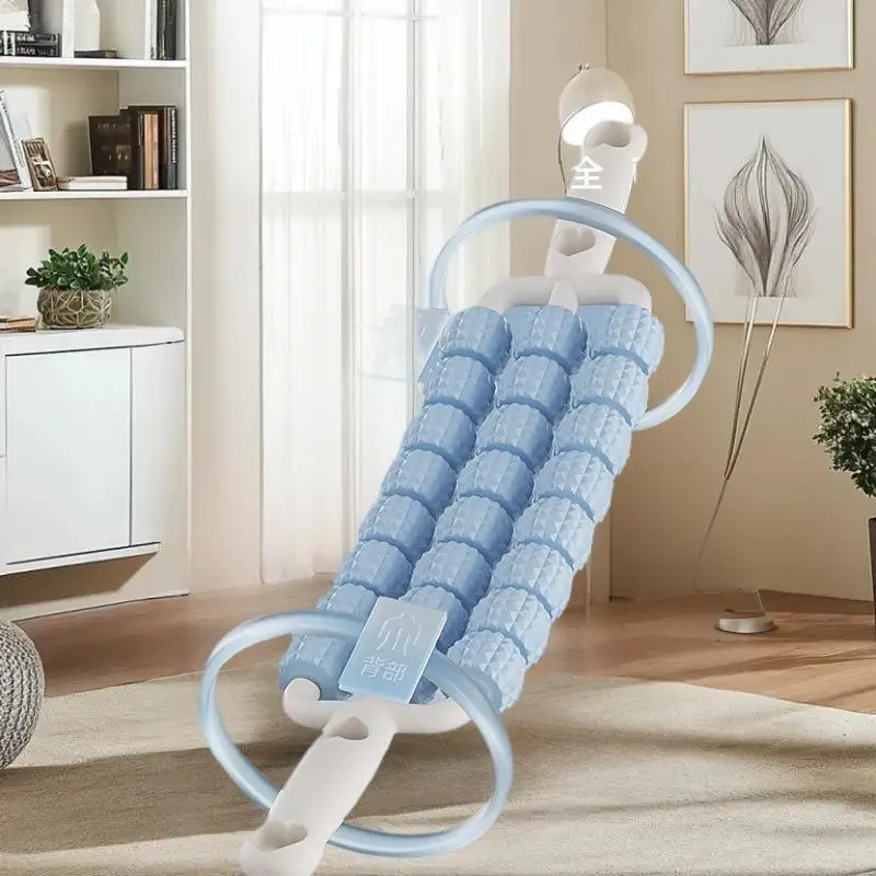 أسطوانة تدليك الأنسجة العميقة المحمولة، قطعة واحدة من ملحقات اليوجا، أداة استعادة مرنة للياقة البدنية والساق والظهر