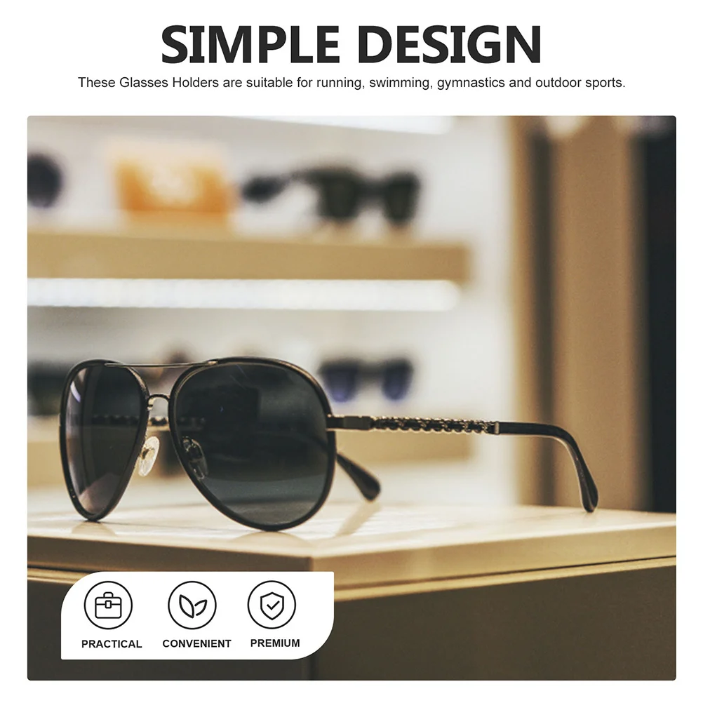 

12Pcs Anti-Slip Eyeglass Ear Pads Soft Temple Tips for Glasses Universal Fit Eyewear Grips for Sunglasses Reading Eyeglasses