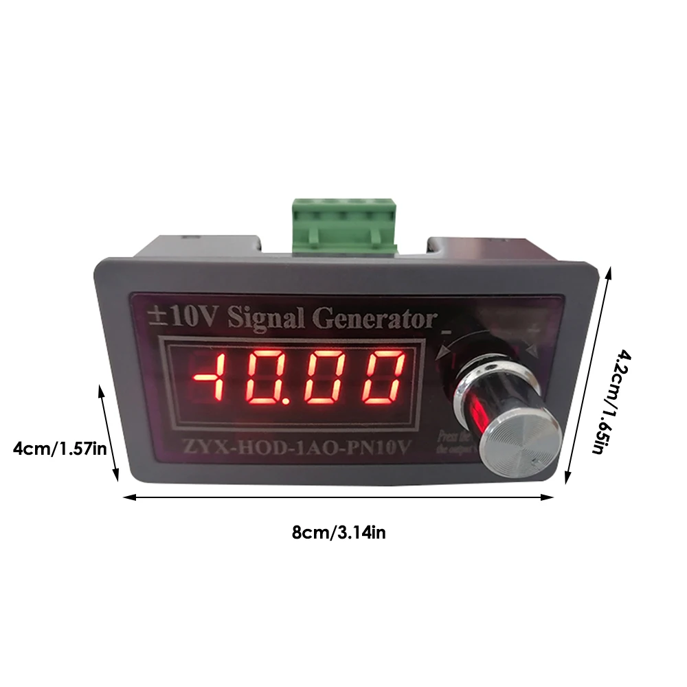 Adjustable Voltage Analog Simulator -10V-10V 0-10V 0~5V Voltage Signal Generator Signal Sources DAC Analog Output