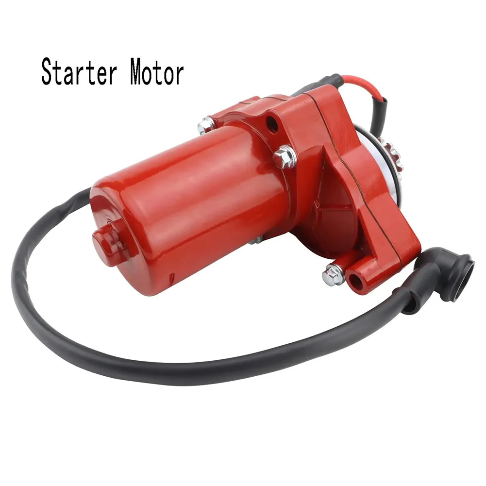 Starter Motor For 50Cc 70Cc 90Cc 100Cc 110Cc 125Cc 3 Bolt 4 Stroke ATV Quad Pit Dirt Bike Go Kart Taotao Buggy Coolster