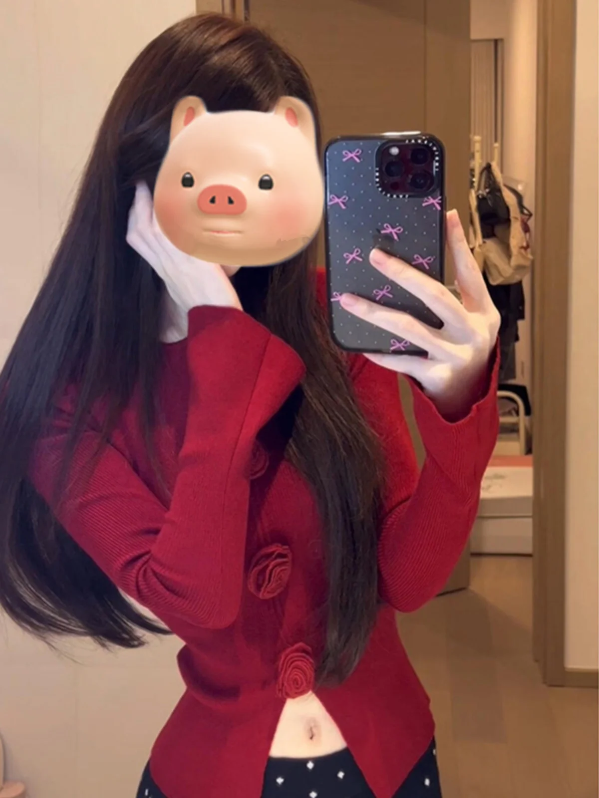 

Pullovers Womens Red Cozy Comfy Snuggly Warm Toasty Homey Homely Domestic Home Like Familiar Comfortable Pleasant Agreeable Nice