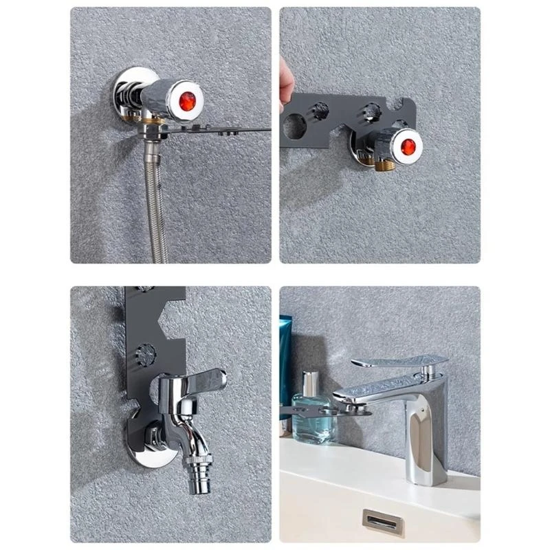 Ergonomic Aerator Repoval Key Wrench 9 in 1 Aerator Key for Universal Sink Tap