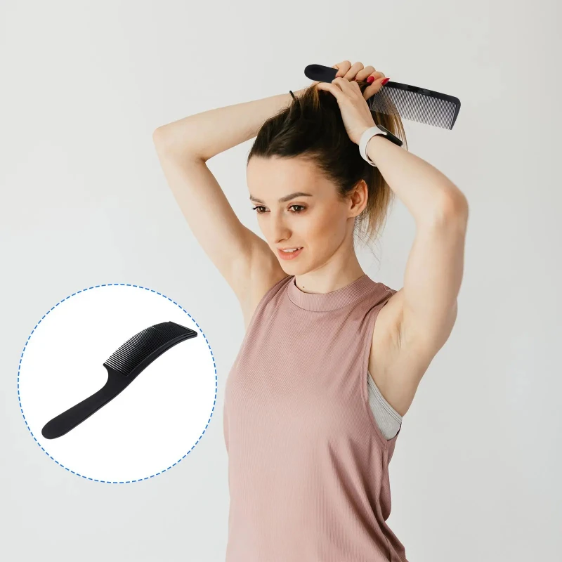 Professional Barber Hair Cutting Home Haircut Curved Positioning Comb Adjustable S Arc Design Hair Clipper Comb Hairdresser Tool