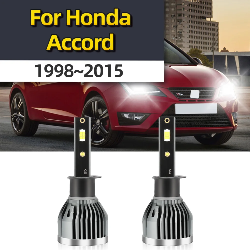 

H1 Led Light Canbus Bulbs Car Headlights High Power Auto Fog Diode Moto Driving Running Lamp 12V 120W For Honda Accord 1998~2015