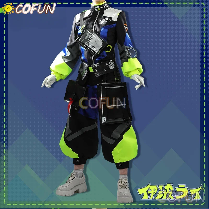 COFUN [Customized] Vtuber Nijisanji Inami Rai Cosplay Costume Game Halloween Outfits Men New Suit Uniform