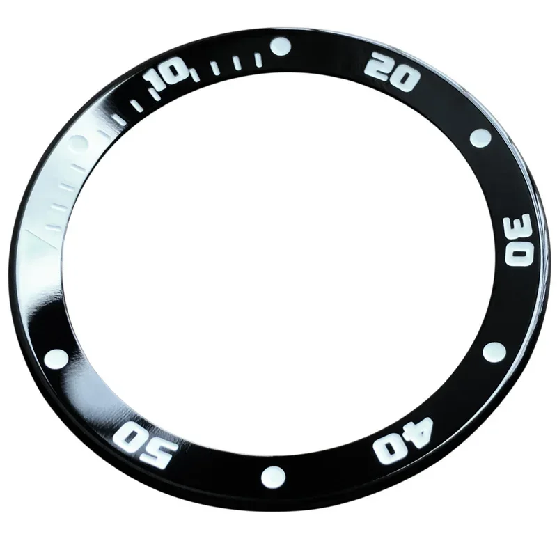 Luminous Ceramic Bezel for Calibre De Cartier Diver 3729 42mm Automatic Watch