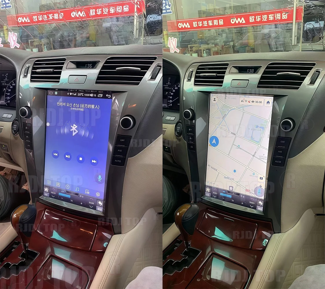 أندرويد 14 لكزس LS460 LS600h 2006 2007-2012 راديو السيارة مشغل وسائط متعددة السيارات لتحديد المواقع والملاحة رئيس وحدة ستيريو Carplay الصوت