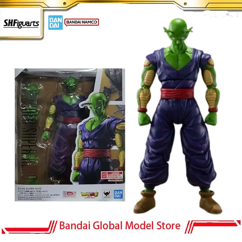 Bandai Original S.H.Figuarts Piccolo Dragon Ball Super Hero Action Figure Anime Figure Collection Model Men Toys Christmas Gifts
