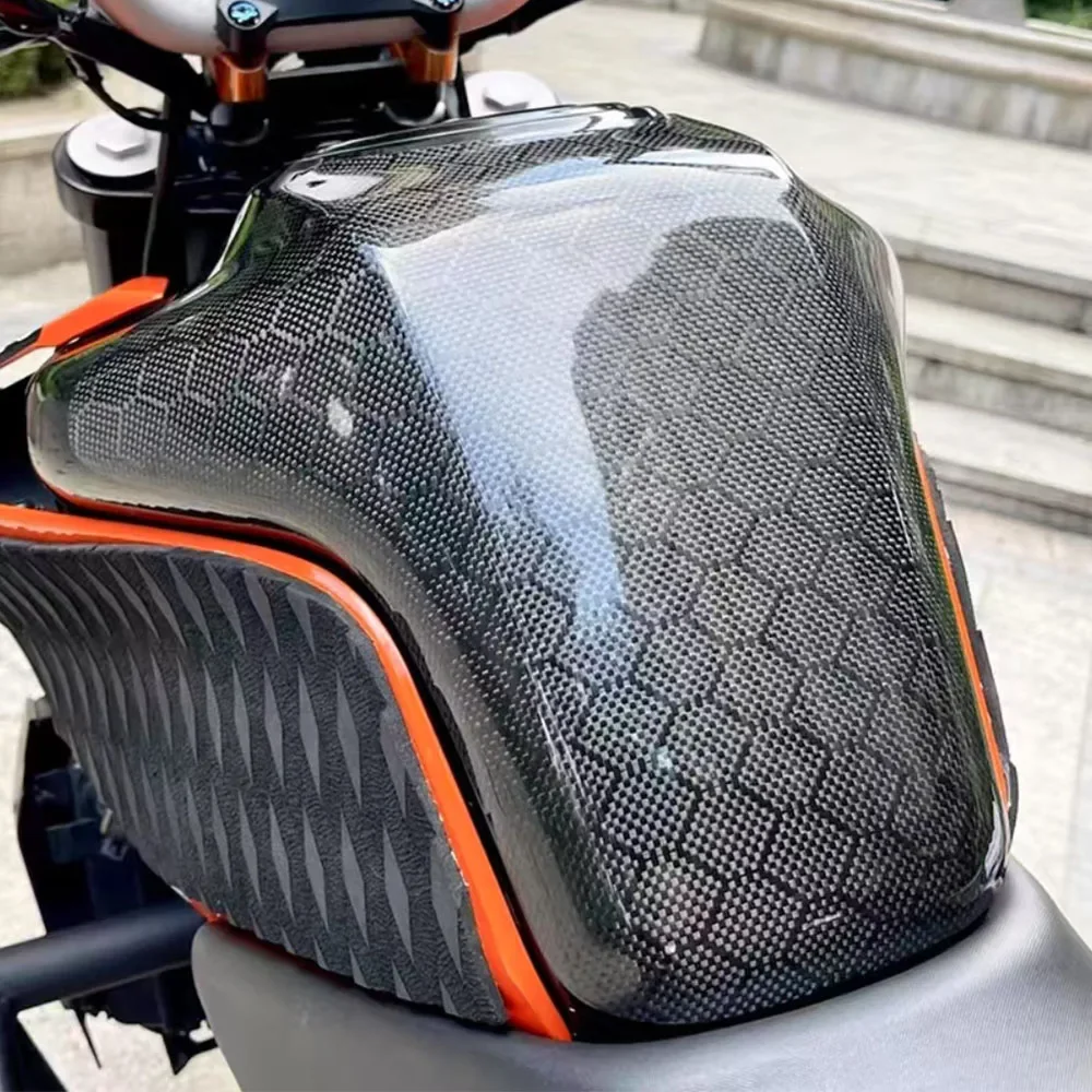 【Premium quality】2020 2023 For KTM Duke 390 250 Duke390 Duke250 Motorcycle Gas Fuel Oil Tank Cover Protector Guard cardon