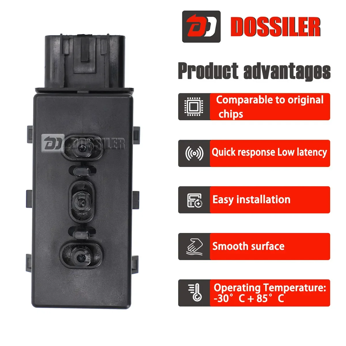 12451495 Dossiler Left Driver Side Power Seat Adjust Control Switch For Chevrolet Cruze Silverado GMC Cadillac Sierra Buick