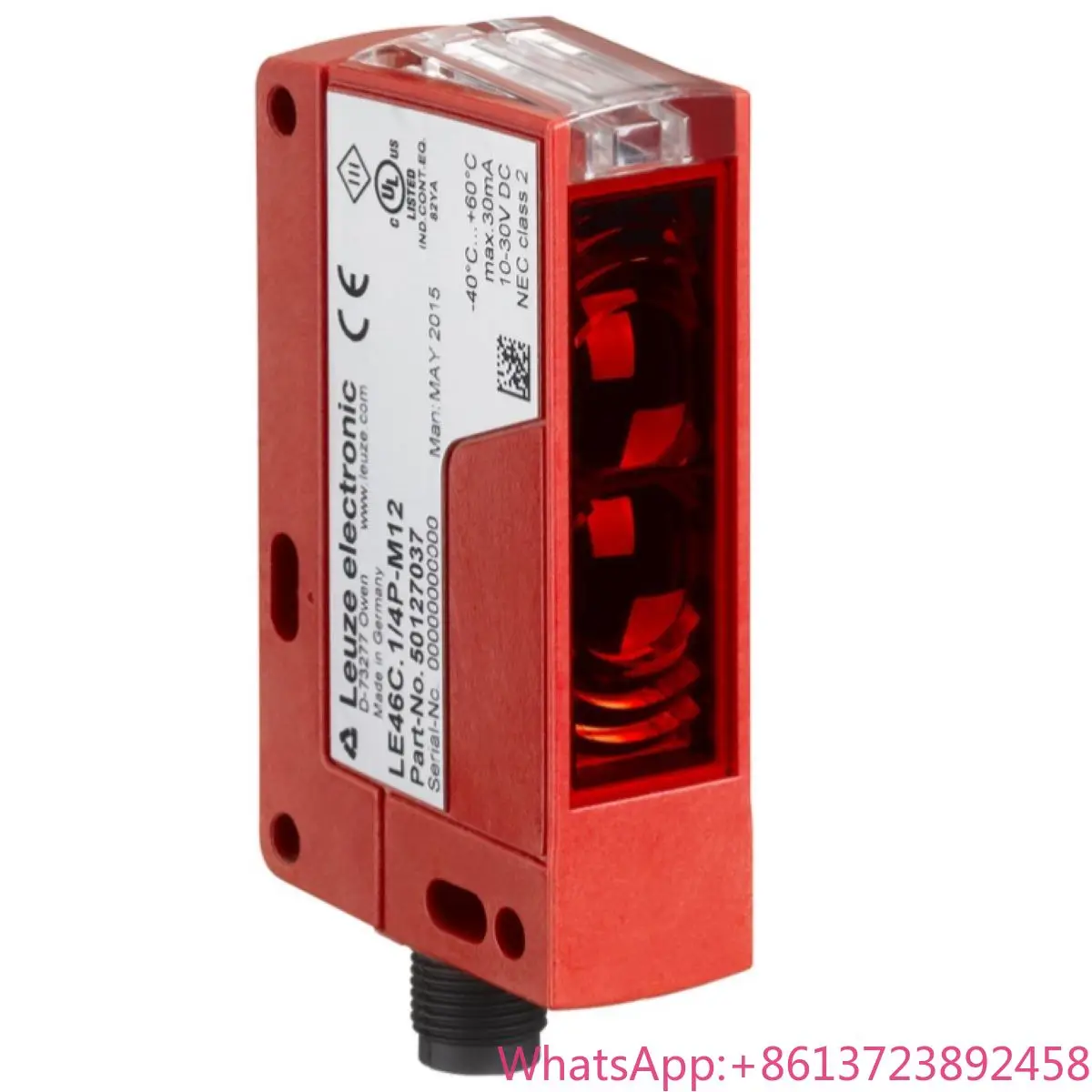 

HT46CI/4P-M12 Diffuse sensor with background suppression 50127061