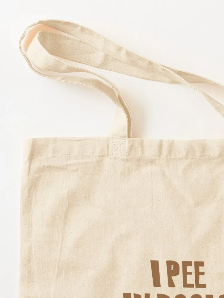 i pee in pools Tote Bag Shopper bag tote bag university Lady bags handbag