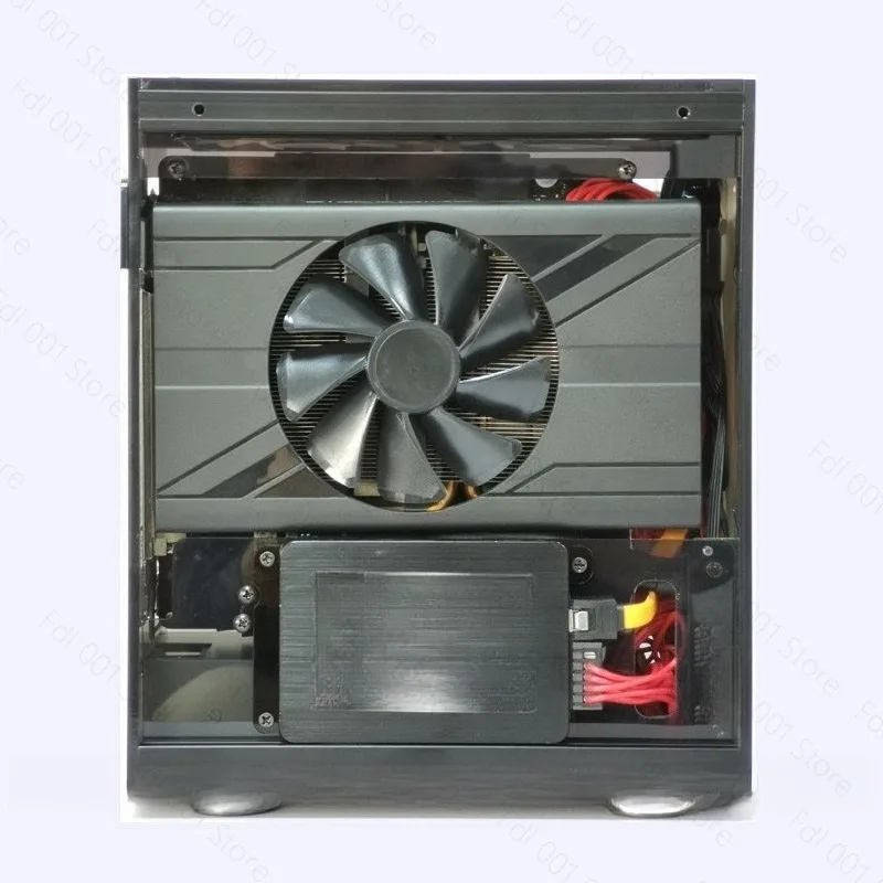 Mini Itx Side Transparent Chassis, Small 1u Power Supply A4 Chassis Non Aluminum Small 1U Power Supply