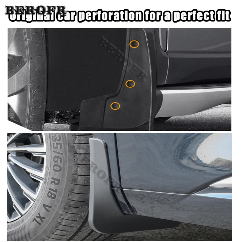 MudFlaps For Toyota Prius 3rd XW30 2010-2015 Mud Flaps Splash Guard Mudguards Front Rear Fender Auto Styline Car Accessories