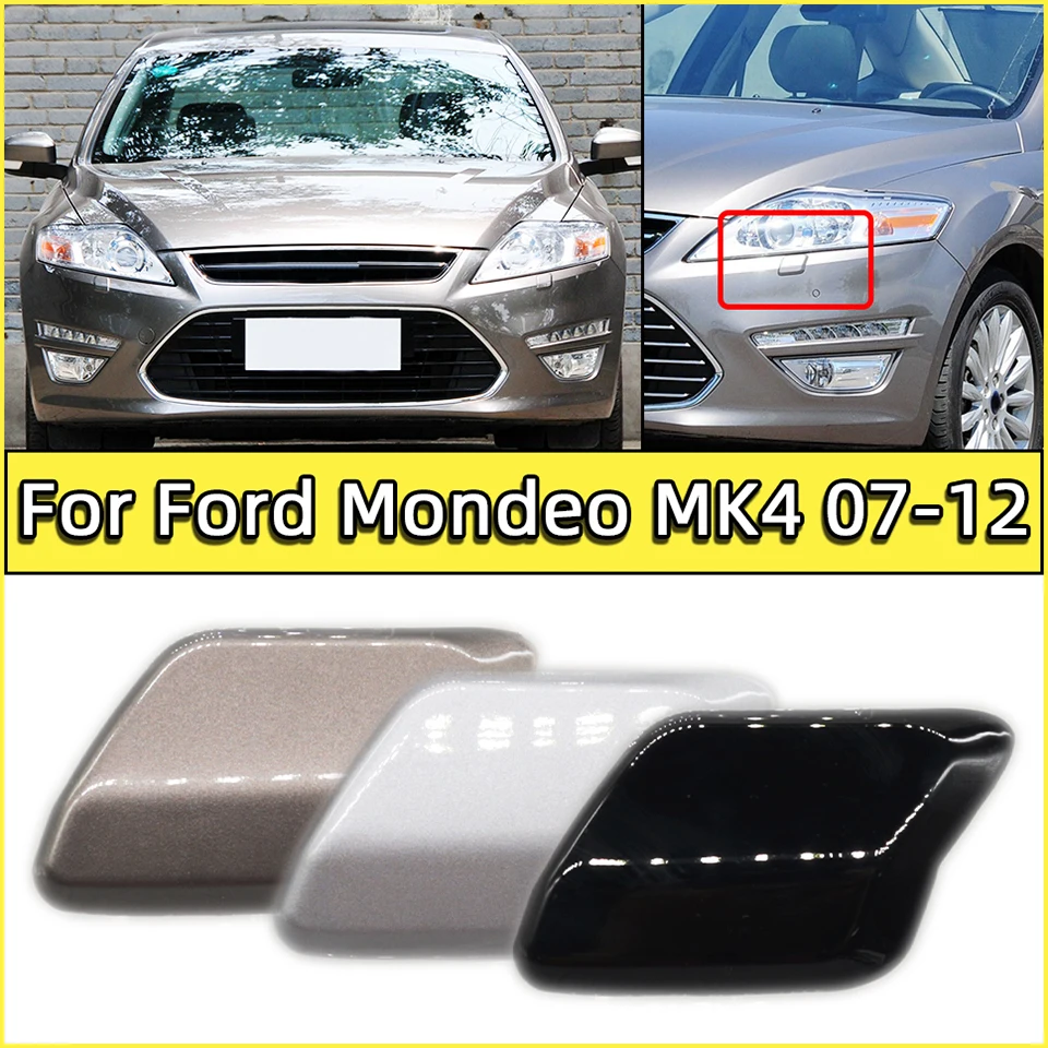 

For Ford Mondeo MK4 2007 2008 2009 2010 2011 2012 Car Front Bumper Headlamp Washer Nozzle Jet Cover Cap Headlight Spray Lid Trim