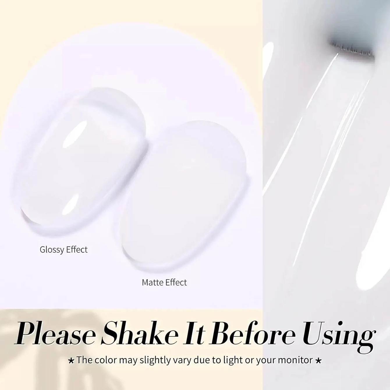 1 pz WS Egg Trasparente Bianco Latteo Gel Smalto per unghie 2025 Ghiaccio Trasparente Versatile Bianco Latte Trasparente Unghie artistiche Forniture per unghie