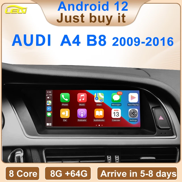 Audi a4,s4,b8,hd,8コア,android 12,工場価格用のCarplayワイヤレスマルチメディアシステム,8.8インチ -  AliExpress 34