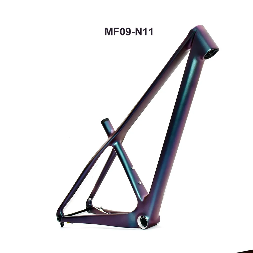 إطار جديد 29er من الكربون MTB لـ UDH، إطار جبلي كابل مخفي كامل، 148*12 مللي متر دفعة ركوب الدراجات مع دعامة سفلية لخيط T47 #6