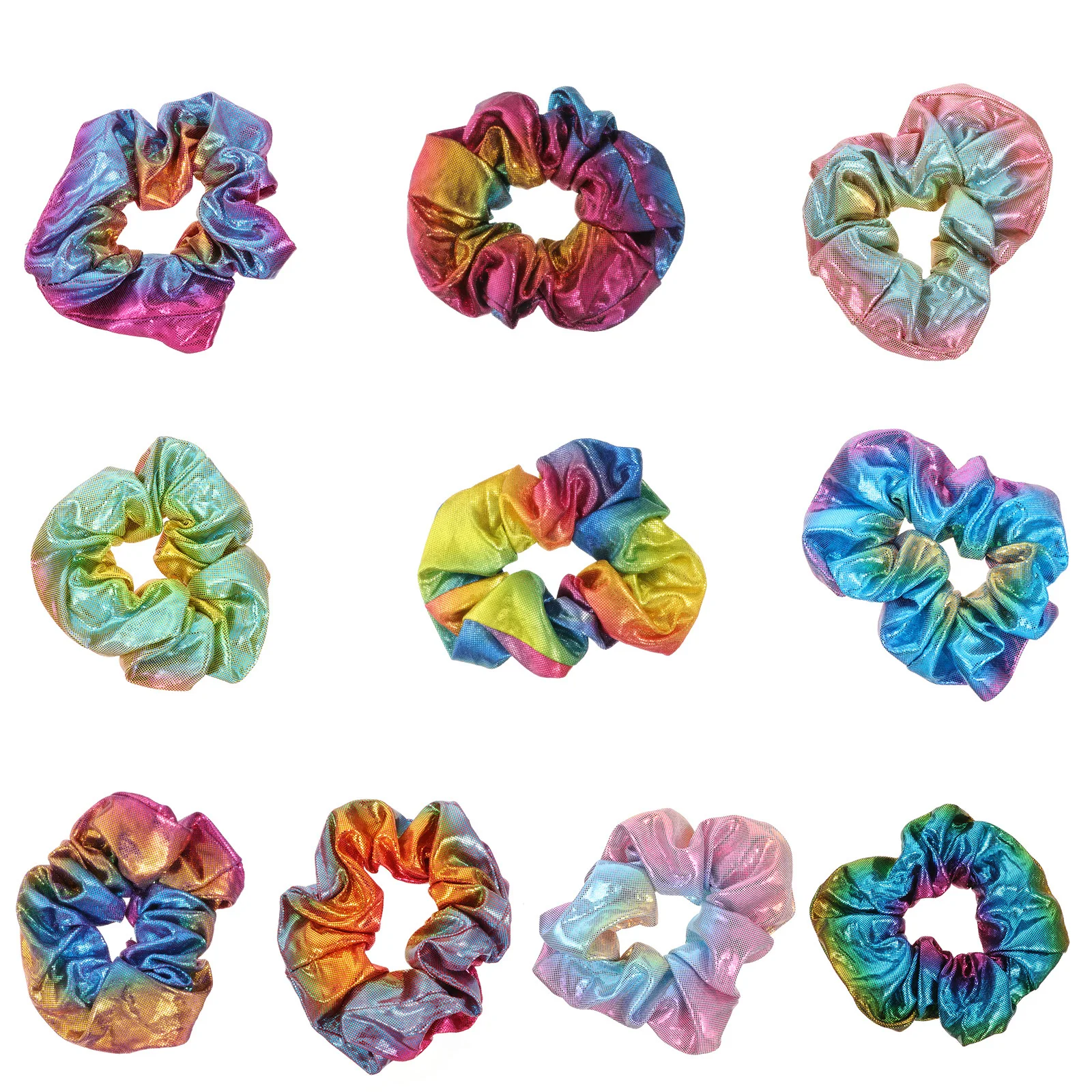 10 قطع من غطاء الرأس ذو اللون المتدرج، إكسسوارات شعر عصرية متينة، تصميم فريد من نوعه، ملابس الحفلات، غطاء الرأس