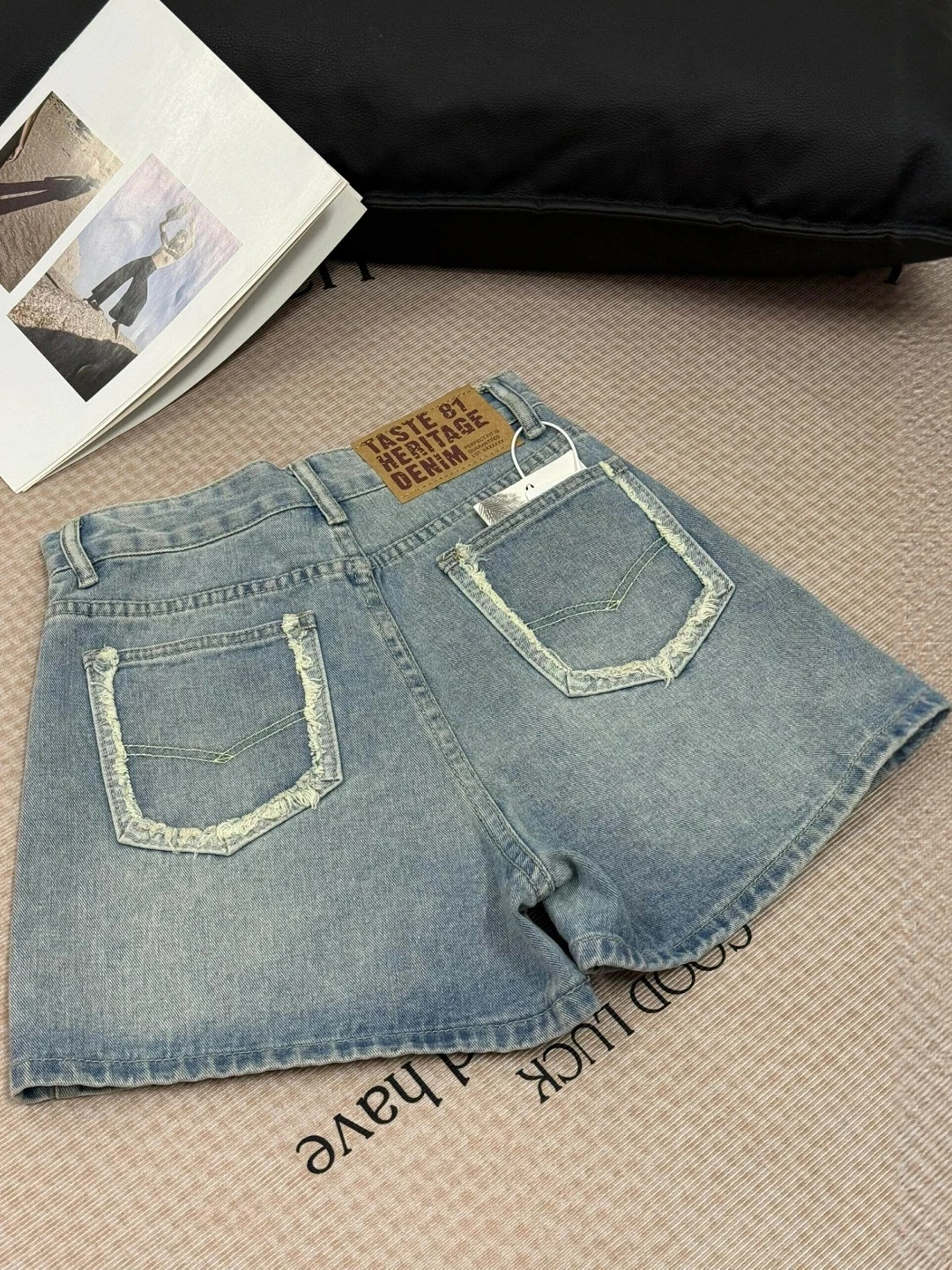 

Summer 2026 High Waist A-Line Wide Leg Jeans Shorts Women's plus Size Slimming Hot Pants Retro Style Commute Fashion