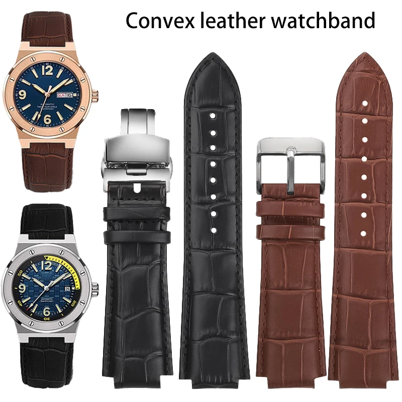 Convex Cowhide Watc…