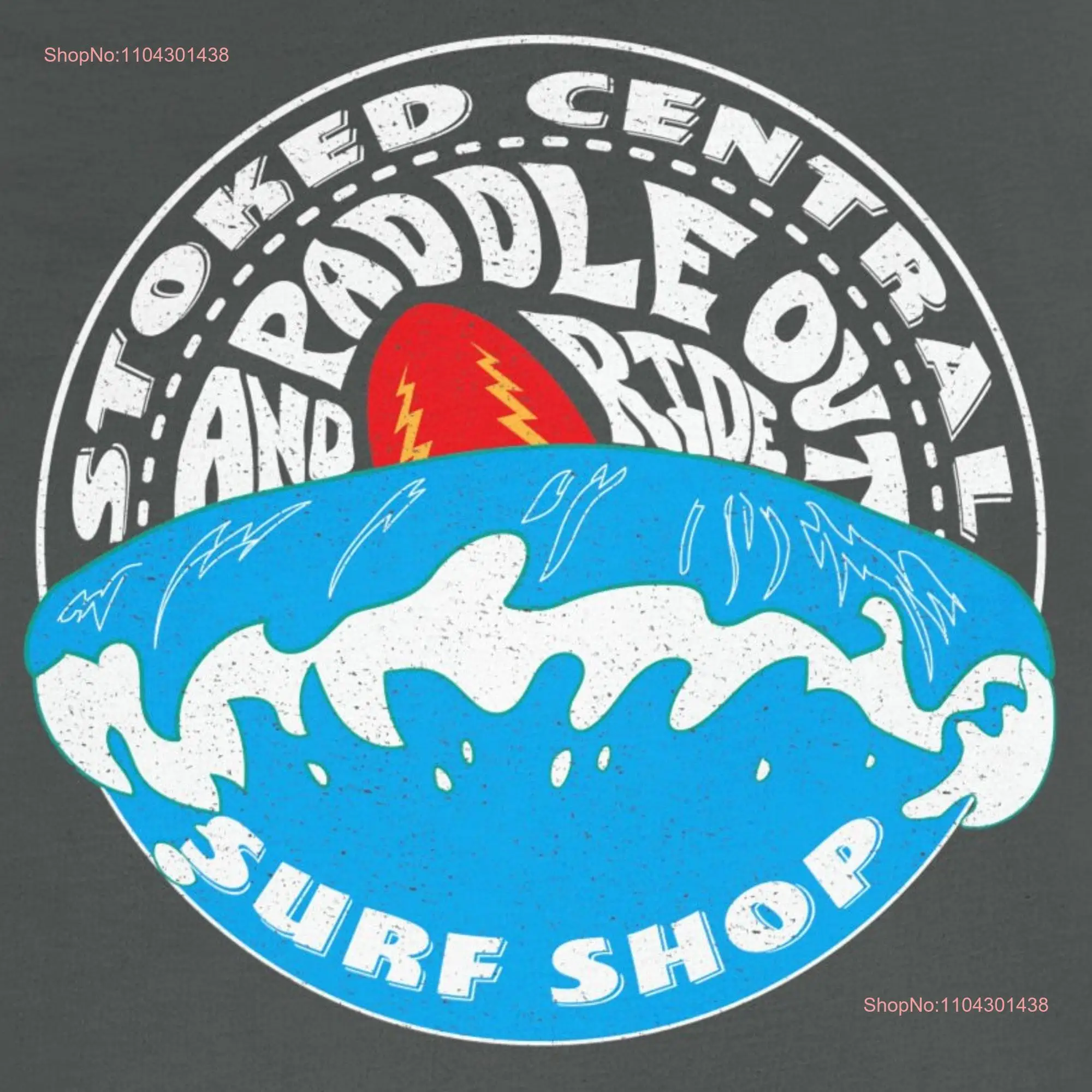 Stoked Central Surf Shop Paddle Out Premium T Shirt Malibu California long or short sleeves