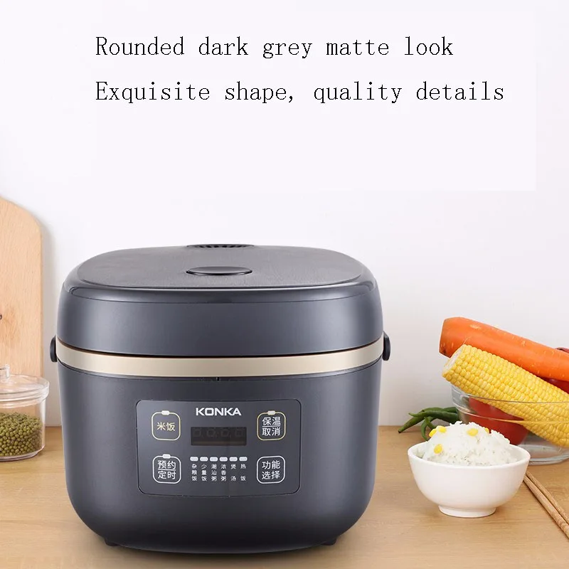 جهاز طبخ الأرز بالبخار منخفض السكر سعة 4 لتر، جهاز طبخ الأرز الذكي، جهاز طبخ الأرز المتعدد، جهاز طبخ الأرز للتخييم #2