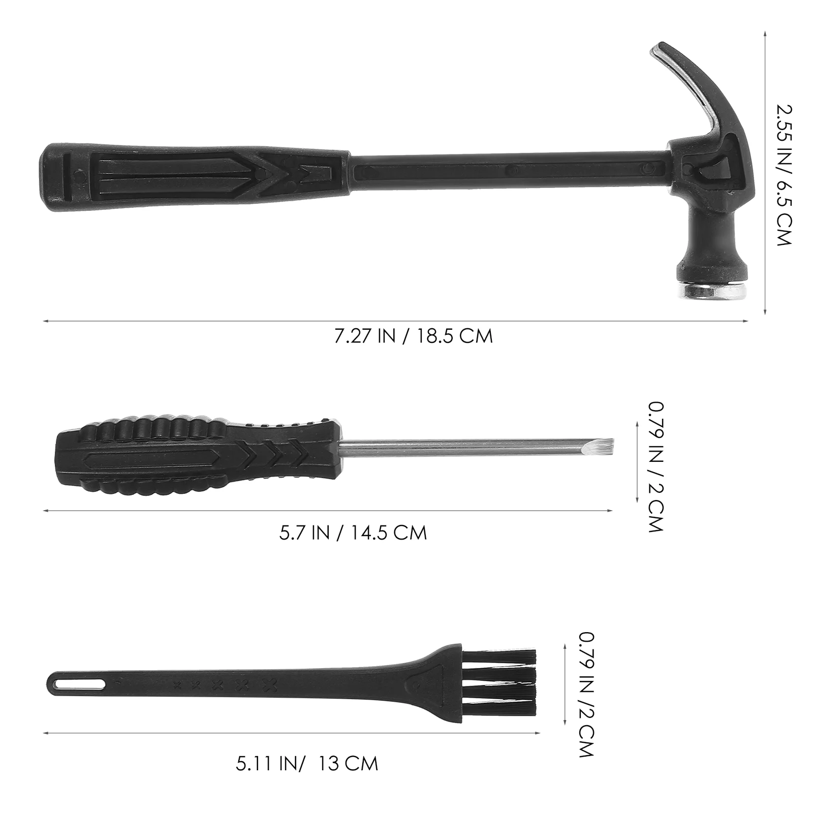 2 sets kinderen graafgereedschap hamer voor plastic speelgoed beitel leren metalen speelgoed kind