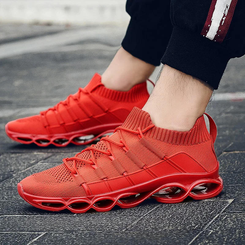 

Мужские уличные кроссовки Blade 2026: легкие, дышащие, сетчатые, с амортизирующей подошвой из ТПУ