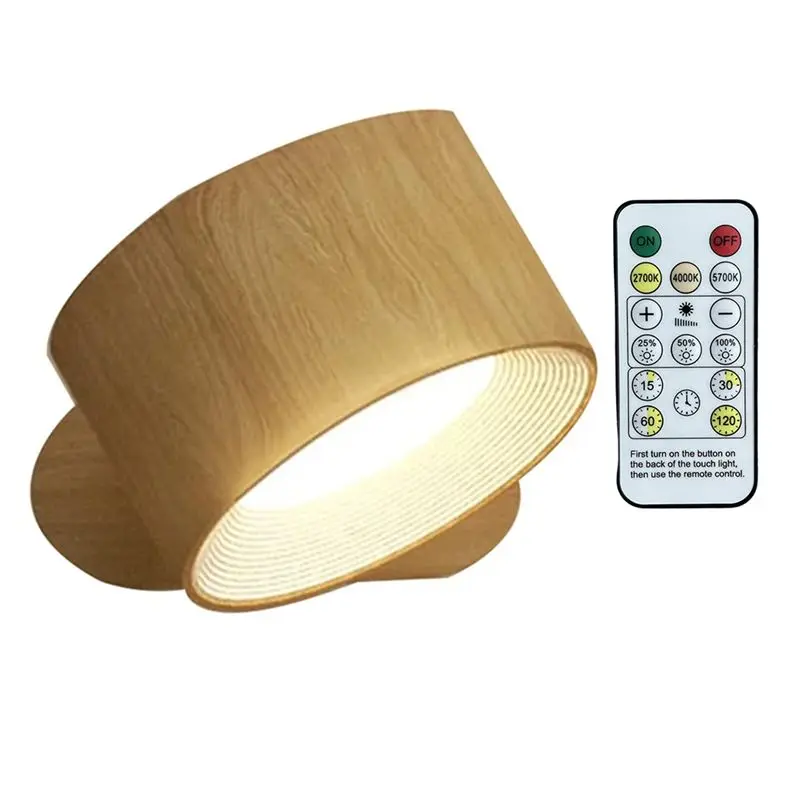 

Настенные светильники AT21-Led с дистанционным и сенсорным управлением, 3 цветовые температуры и регулировка яркости, магнитное крепление на 360° °