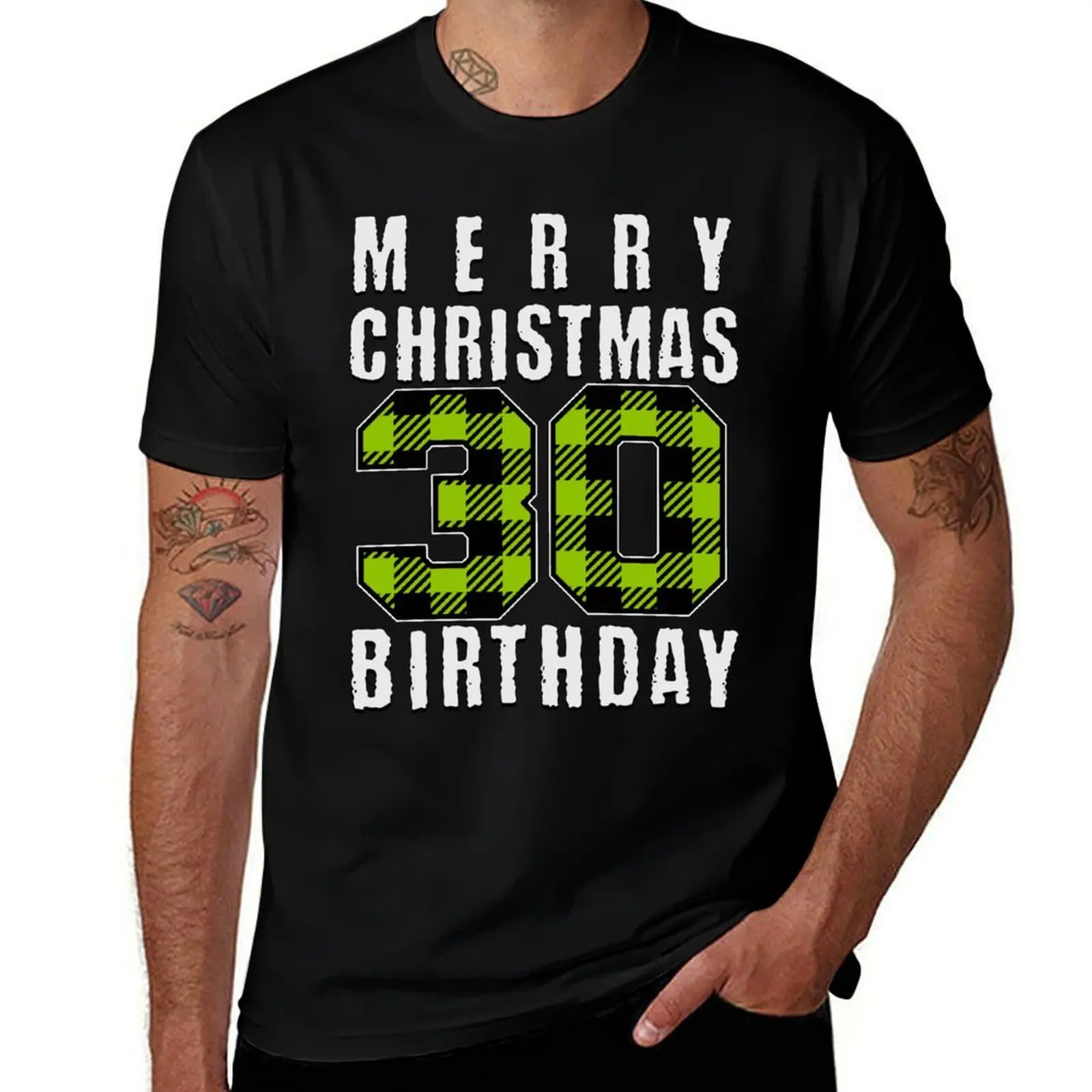 

Merry Christmas 30 Birthday T-Shirt anime tshirt man tshirt T-Shirt