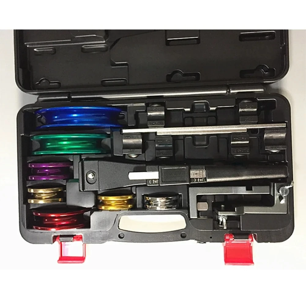 Copper Pipe Bender 12999 Manual Bending Machine Combination Set Air Conditioning Refrigeration Tools