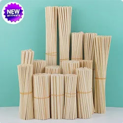 3-5mm Round Wooden Stick For Craft Food Ice Lollies And Model Making Cake Dowel Kids DIY Building Model Tools 10/15/20/30cm