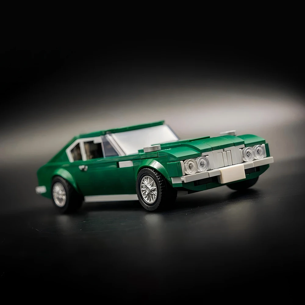 New MOC Speed ​​Series 1968 Classic Car Model Building Blocks DIY Modular Sports Car Assembly Children's Toy Boy's Birthday Gift