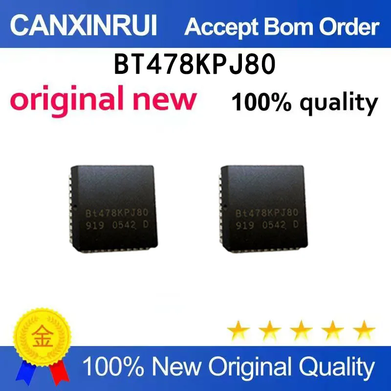(5pcs-100pcs）Brand new original BT478KPJ80 PLCC44 spot chip IC
