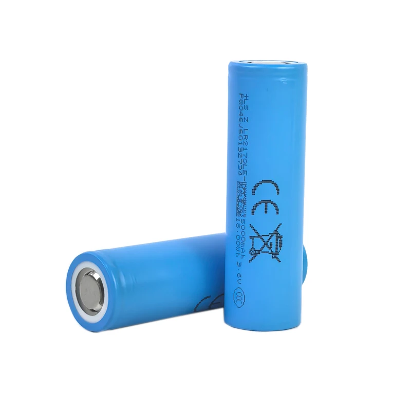 1-24 قطعة الأصلي LS LISHEN LR21700LE 5000mAh 10C بطارية 45A 3.6V 18.0Wh قابلة للشحن بطاريات ليثيوم على عالية استنزاف 21700 خلية