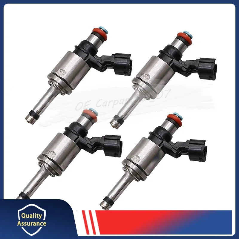 4PCS Fuel Injectors 16600-00Q2M For Renault Nissan JUKE QASHQAI HRA2DDT 1.2 1660000Q2M 16600-00Q2A 166005721R 175226637R