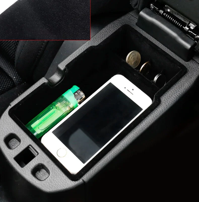 Für Jeep Renegade 2015-2018 2019 2020 2021 2022 2023 2024 2025 Auto Zentrale Armlehne Box Lagerung verstauen Aufräumen Container Fach – Detail 13