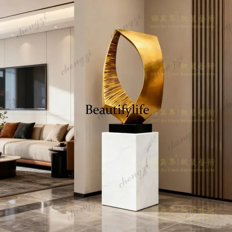 H134 Hot sales Home Hotel Villa Commercial Lobby Abstract Sculpture Floor Ornament Model Room Sales Office Clubhouse Entrance Li