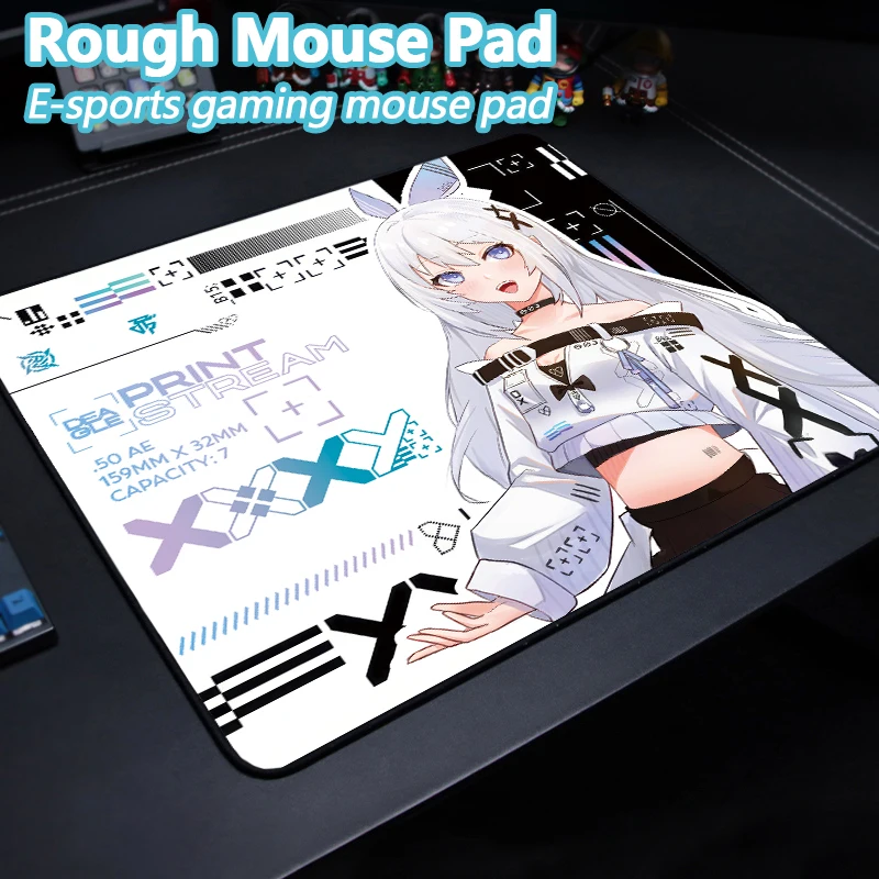 

450x400x5mm Gamer E-sports FPS Gaming Rough Mouse pad Keyboard Pad MousePad