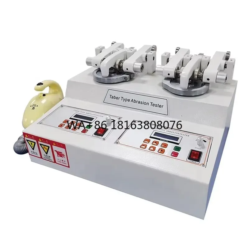 JIS-A1453 ASTM-D4157 Type Automatic Abrasion Tester With Double Stations Digital Display Wear-resistant Test