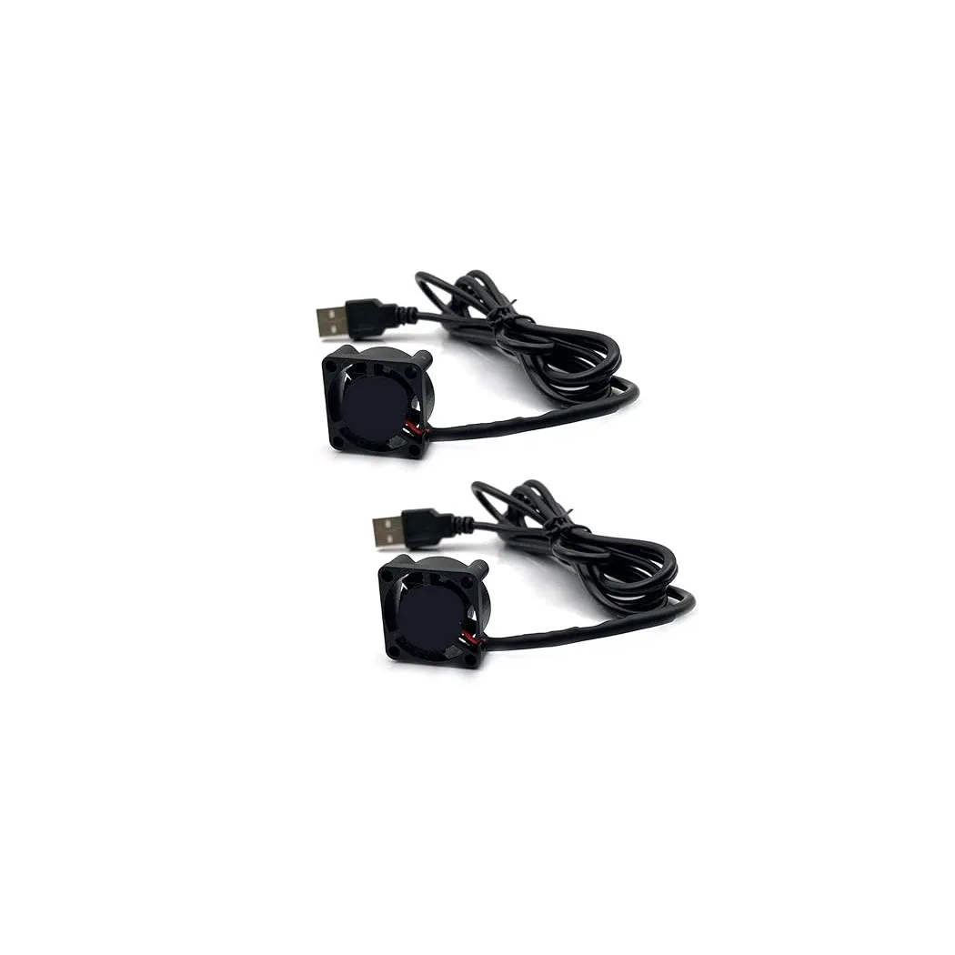 1/2PCS 2510 5010 6010 6015 Mini DC 5V PC Case Cooling Fan Brushless Motor Case 20MM 50MM 60MM Axial USB Fan for 3D Print