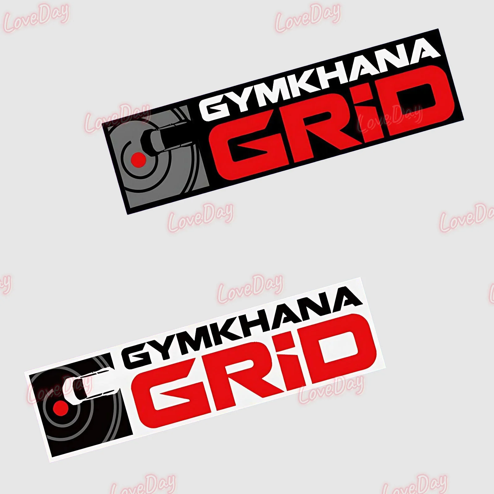Vinyl Drift Race Car Decal Gymkhana Grid Logo Sticker Performance Car Accessories Sticker Motorcycle Racing Decoration Stickers