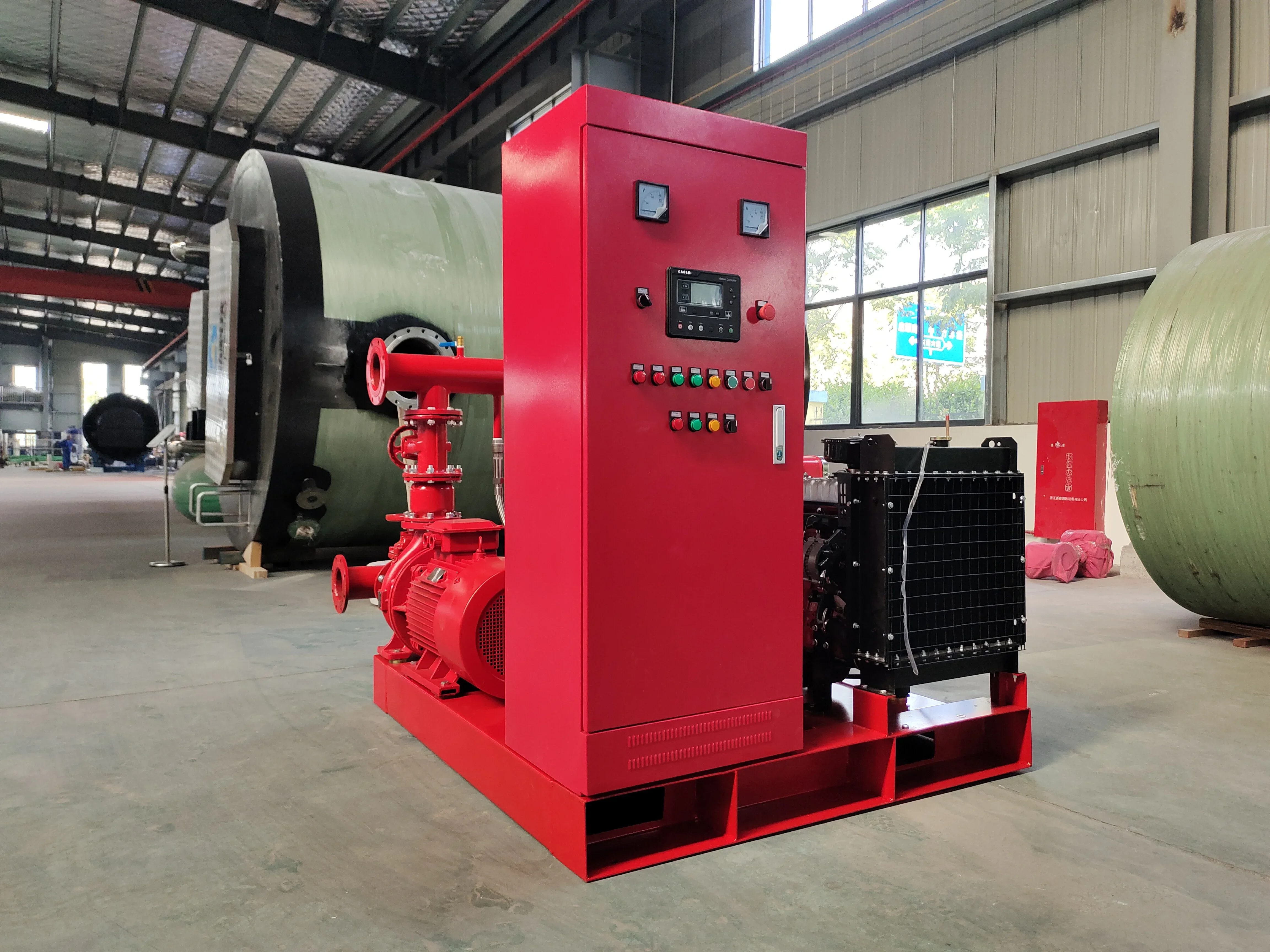 Wholesale Fire Fighting Pump Emergency Dual Electric And Fire Pumps Electric-Motor-Driven-Fire-Pump