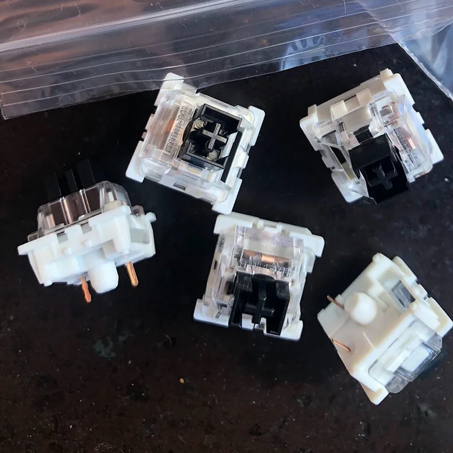 防塵 Outemu スイッチメカニカルキーボードリニア触覚クリッキーサイレントスイッチ MX メカニカルキーボードゲーミングスイッチ