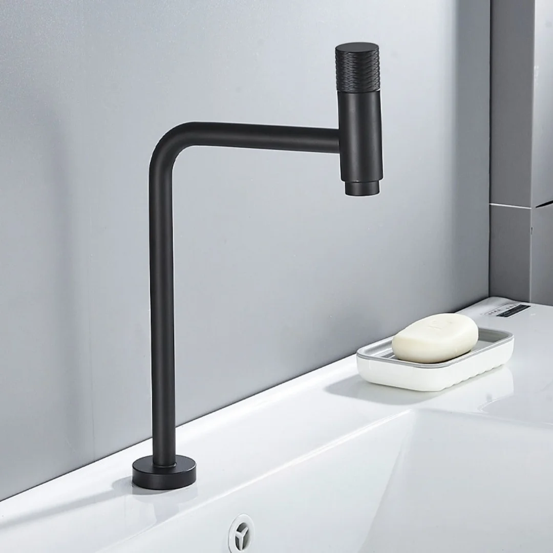 Only Cold Brushed Nickel Pot Filler Tap Rotating Black Kitchen Faucet SUS304 Kitchen Tap Sink Tap Rotate Spout